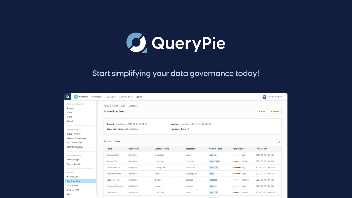 체커 [QueryPie] 백엔드 개발자 채용 랠릿