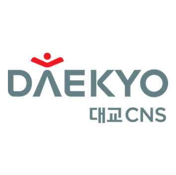 (주)대교CNS 로고 이미지