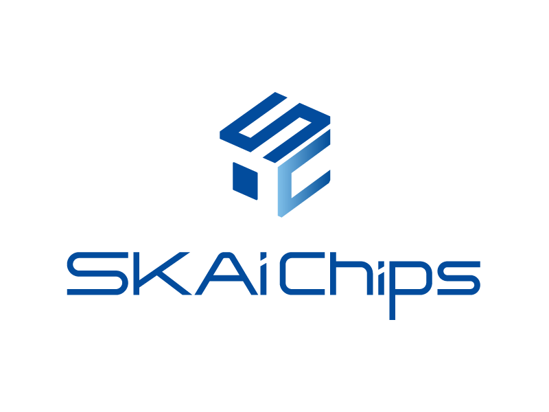 (주)스카이칩스 로고 이미지